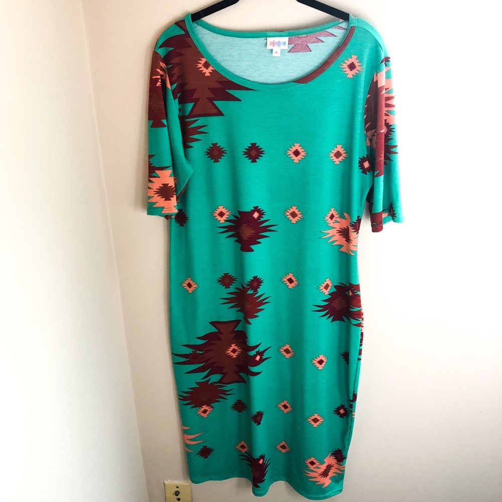 LULAROE Julia Dress XL